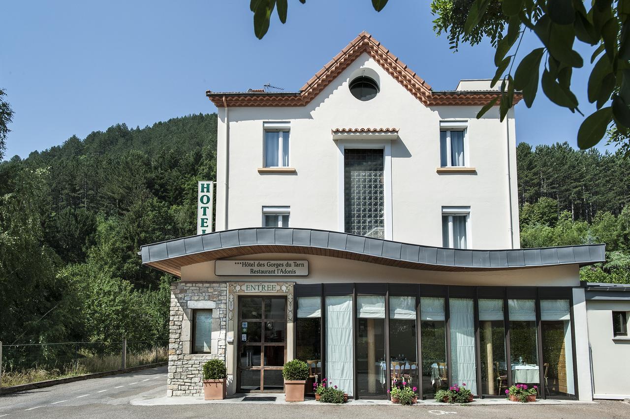 Logis Hotel Restaurant Des Gorges Du Tarn Florac Экстерьер фото