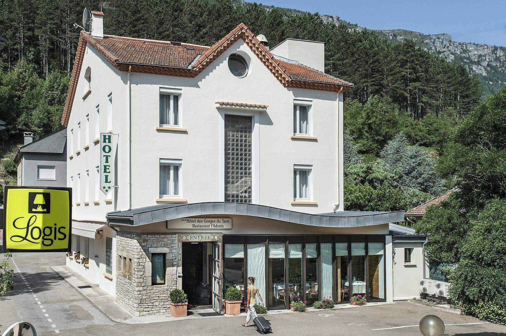 Logis Hotel Restaurant Des Gorges Du Tarn Florac Экстерьер фото